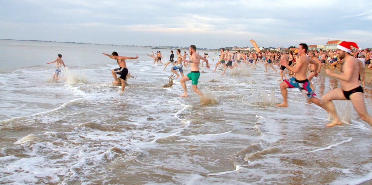 Baignade des Banquisards